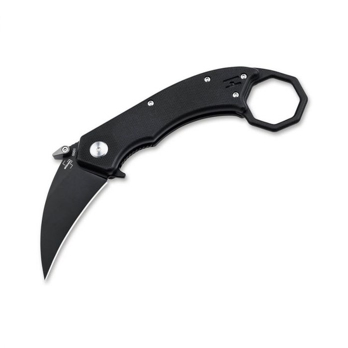 Складной нож Boker HEL Karambit, сталь 154CM, рукоять G10