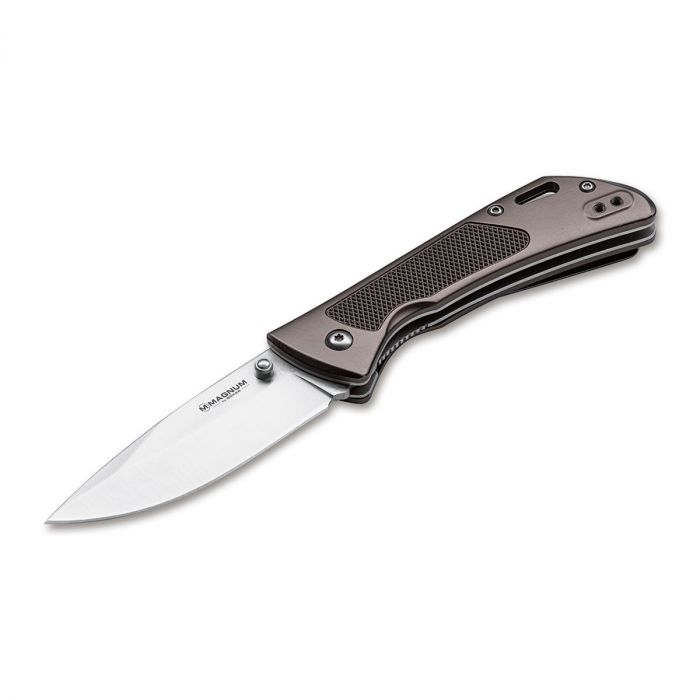 Нож складной Boker Advance dark bronze, сталь 440C, рукоять алюминий