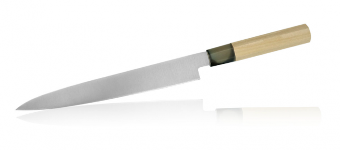 Нож кухонный Японский Янагиба для сашими Fuji Cutlery Ryutoku Tojiro, клинок 210 мм