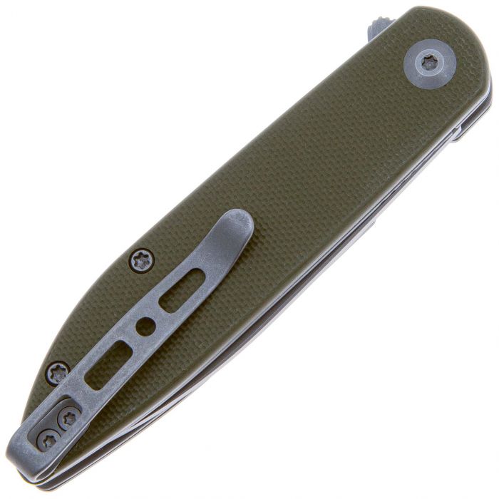 Складной нож Sencut Bocll II, сталь D2, рукоять G10, gray/OD green