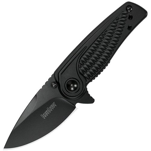 Складной полуавтоматический нож Kershaw Spoke K1313BLK, сталь 4Cr14, рукоять нержавеющая сталь