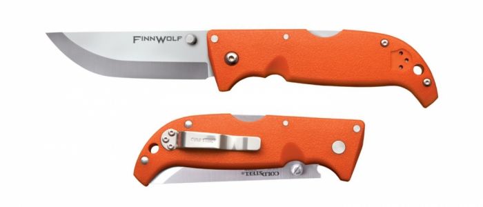 Складной нож Finn Wolf Blaze Orange - Cold Steel 20NPJ, сталь AUS 8A, рукоять Griv-Ex™ (высококачественный пластик)