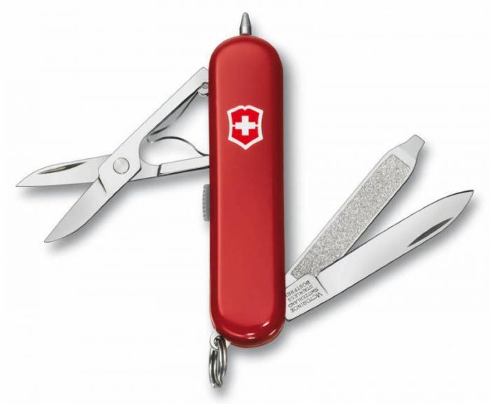 Нож перочинный Victorinox Signature Lite 0.6226 58мм 7 функций красный