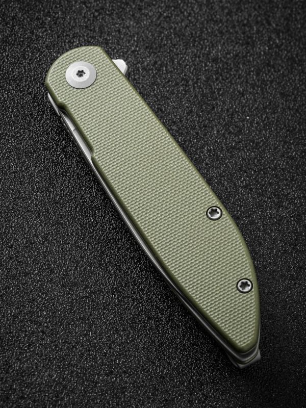 Складной нож Sencut Bocll II, сталь D2, рукоять G10, gray/OD green