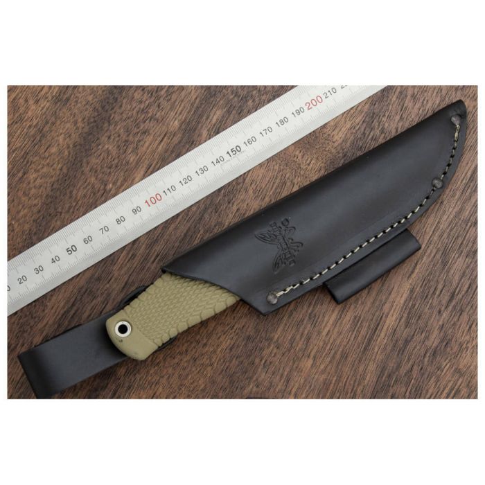 Нож Benchmade 200 Puukko, сталь CPM-3V, рукоять сантопрен