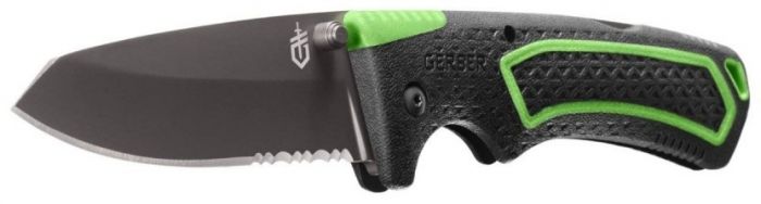 Складной нож Gerber Outdoor Freescape Folding Sheath Knife, сталь 7Cr17MoV, рукоять термопластик GRN