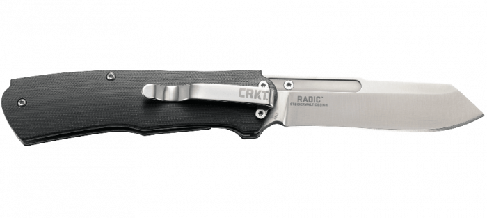 Полуавтоматический складной нож Radic, CRKT 6040, сталь 8Cr13MoV, рукоять стеклотекстолит G10