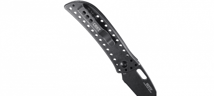 Складной нож CRKT Desta™, сталь 8Cr13MoV, рукоять нержавеющая сталь