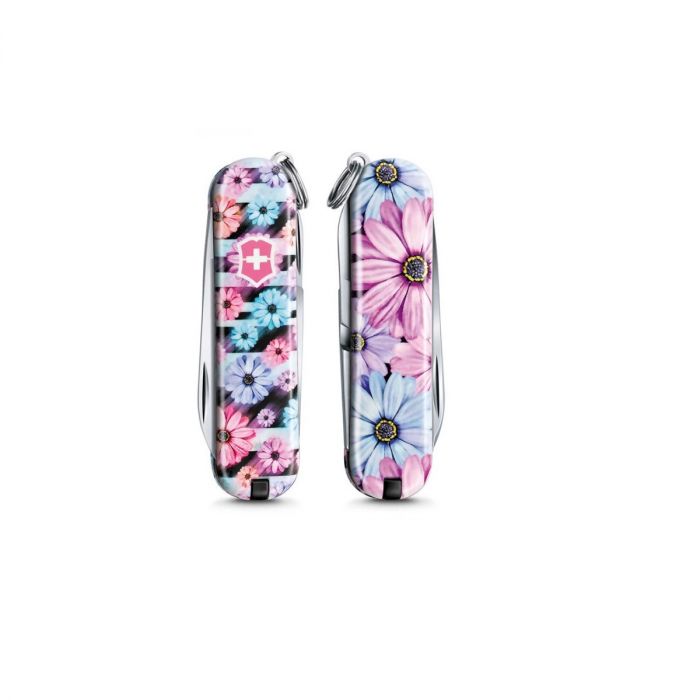 Нож перочинный Victorinox Classic Dynamic Floral, 7функций 58мм