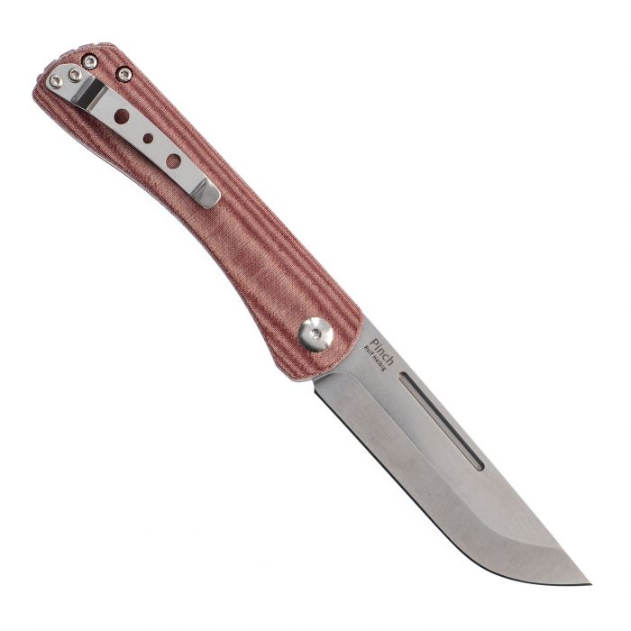 Складной нож Kizer Pinch, сталь N690, рукоять Red Micarta