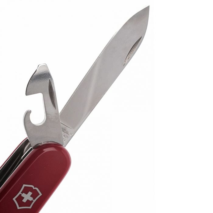 Нож перочинный Victorinox Huntsman, сталь X55CrMo14, рукоять Cellidor®, красный