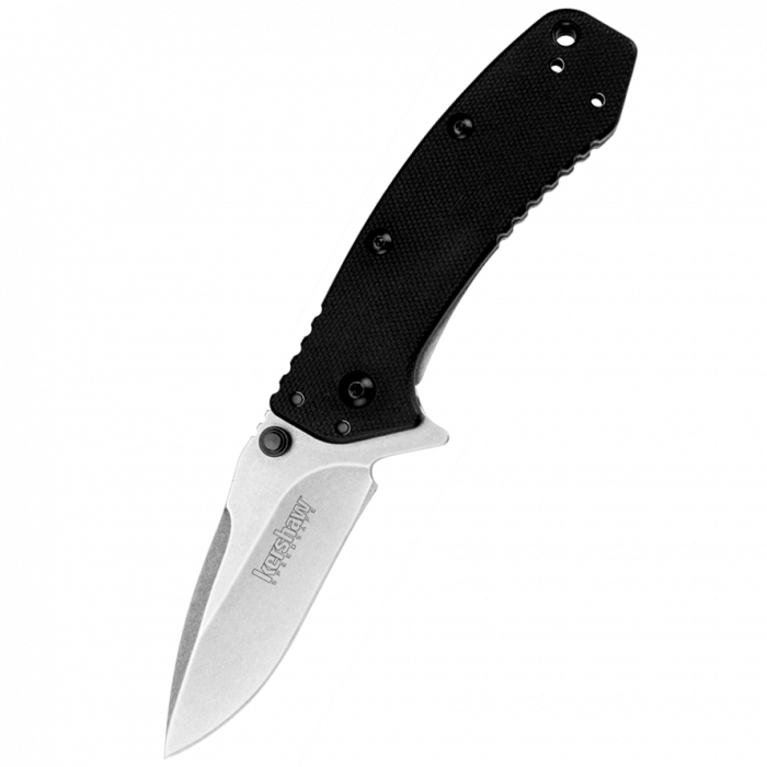 Складной полуавтоматический нож Kershaw Cryo G-10 K1555G10, сталь 8Cr13MoV, рукоять G-10/сталь