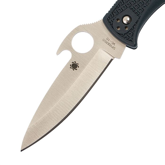 Складной нож Spyderco Endela Emerson OpenerT 243PGYW, сталь VG-10, рукоять G10, чёрный