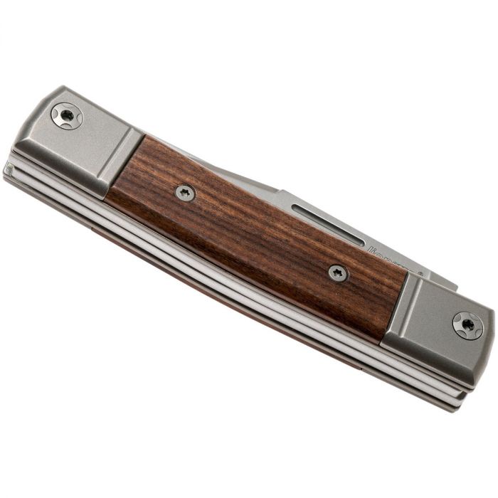 Складной нож LionSteel BestMan Two blades, сталь M390, рукоять Santos wood