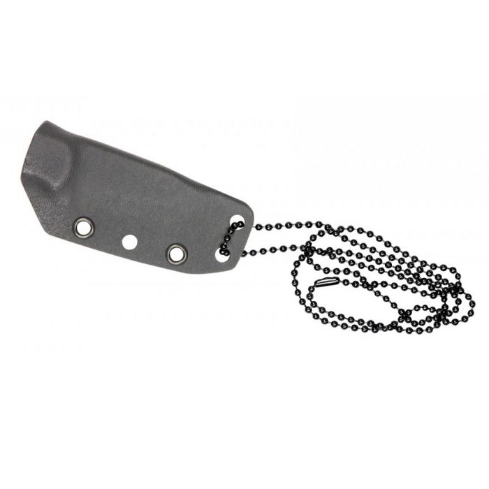 Нож с фиксированным клинком Camillus Choker, сталь 1095 Carbon Steel, рукоять Микарта, серый