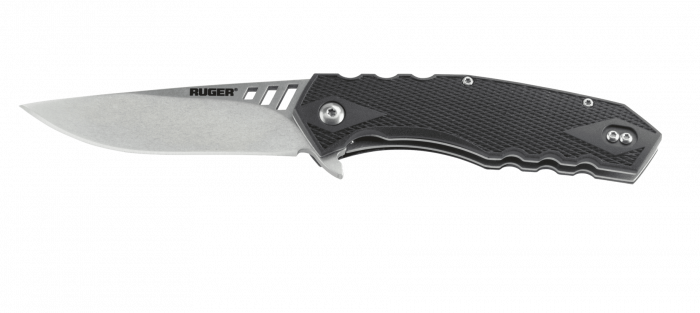 Складной нож CRKT Ruger® Follow-Through™ Compact, сталь 8Cr13MoV, рукоять термопластик GRN