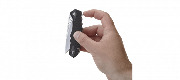 Складной нож CRKT Ruger® Follow-Through™ Compact, сталь 8Cr13MoV, рукоять термопластик GRN