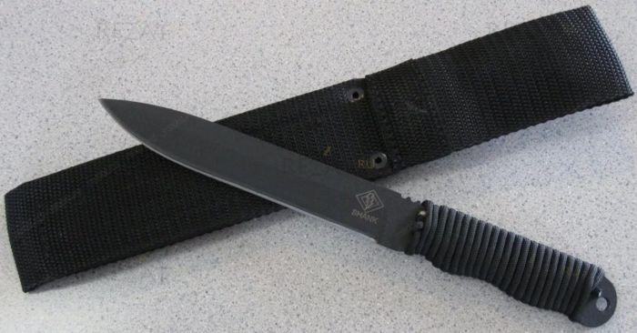 Нож с фиксированным клинком Ontario "BlackCordWrap"