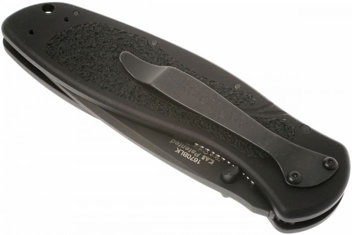 Нож складной Kershaw 1670BLK Blur Black, сталь Sandvik 14C28N, рукоять анодированный алюминий