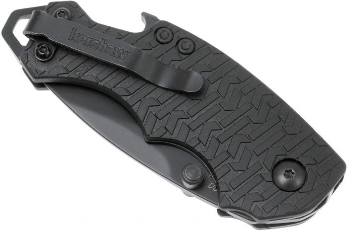 Нож складной Shuffle - KERSHAW 8700BLK, сталь 8Cr13MoV c покрытием BlackOxide, рукоять текстурированный термопластик GFN