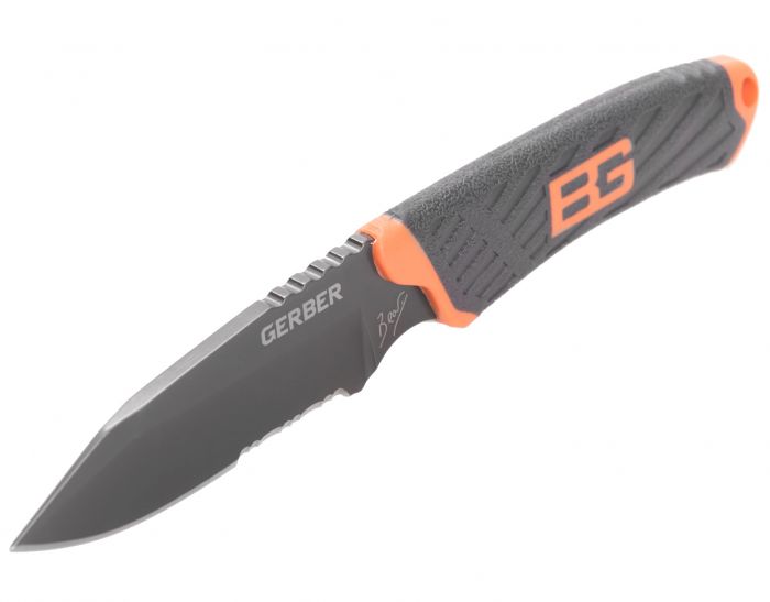 Нож Gerber Bear Grylls Compact Fixed Blade, сталь 7Cr17MoV, рукоять термопластик GRN