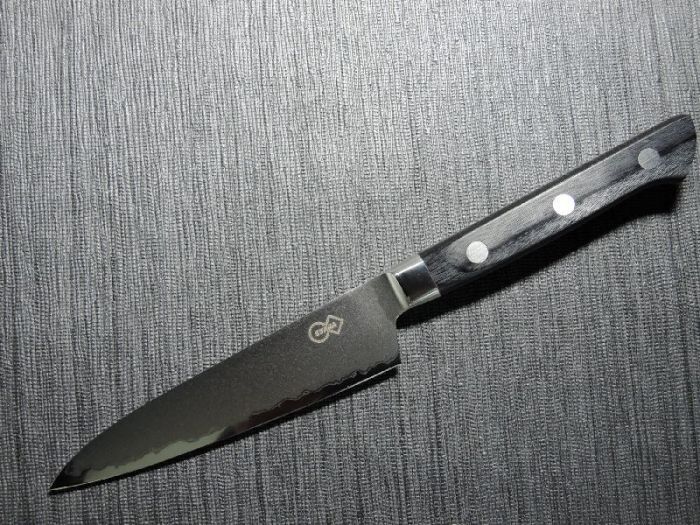 Нож кухонный универсальный Sakai Takayuki, сталь VG-10 Damascus, рукоять pakka wood