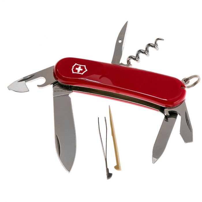 Нож перочинный Victorinox Evolution 10, сталь X50CrMoV15, рукоять нейлон, красный