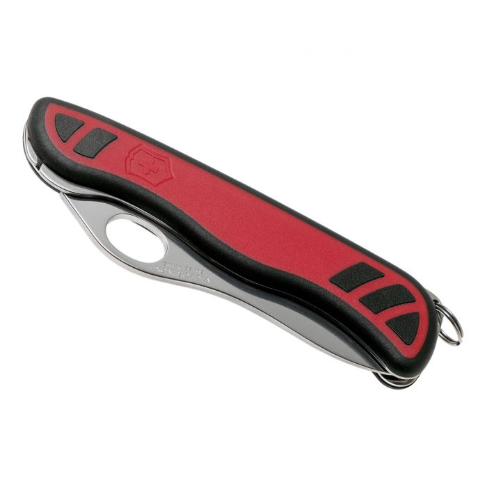 Нож перочинный Victorinox Sentinel One Hand, сталь X50CrMoV15, рукоять нейлон, красно-черный