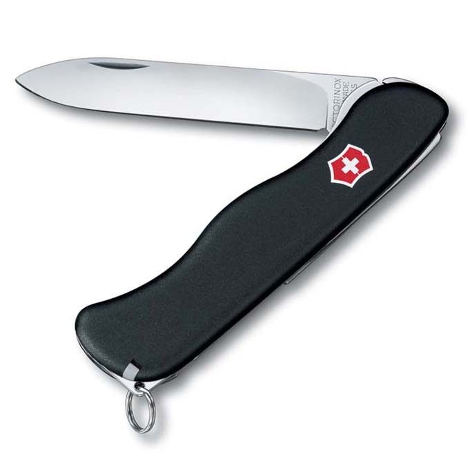 Нож перочинный Victorinox Sentinel, сталь X55CrMo14, рукоять Cellidor®, черный