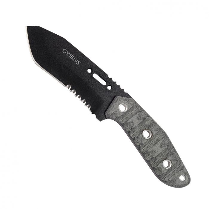 Нож с фиксированным клинком Camillus - TOPS Knives Collaborating Survival, сталь 1095 Carbon Steel, рукоять Микарта