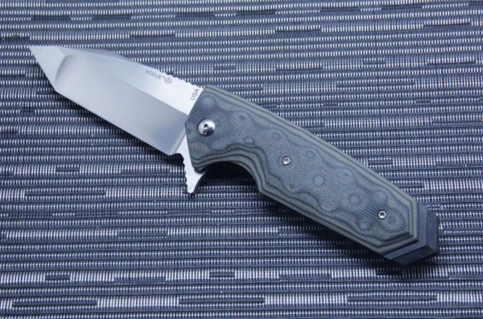 Нож складной Hogue EX-02 Tanto, сталь 154CM, рукоять стеклотекстолит G-Mascus®, зеленый