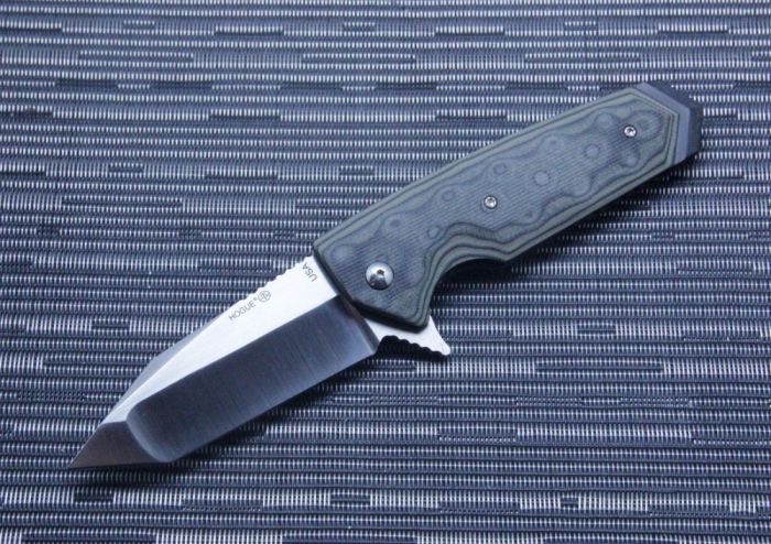 Нож складной Hogue EX-02 Tanto, сталь 154CM, рукоять стеклотекстолит G-Mascus®, зеленый