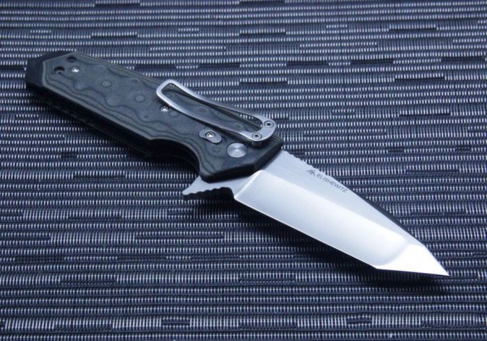 Нож складной Hogue EX-02 Tanto, сталь 154CM, рукоять стеклотекстолит G-Mascus®, зеленый