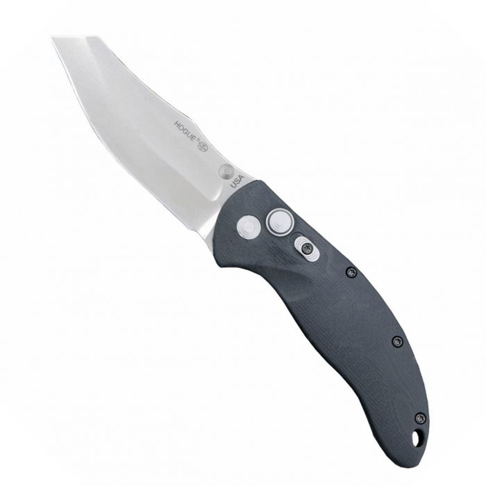 Нож складной Hogue EX-04 Stone-Tumbled Wharncliffe, сталь 154CM, рукоять стеклотекстолит G-Mascus® G10