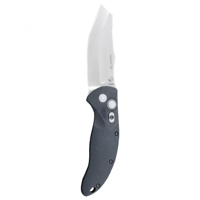 Нож складной Hogue EX-04 Stone-Tumbled Wharncliffe, сталь 154CM, рукоять стеклотекстолит G-Mascus® G10