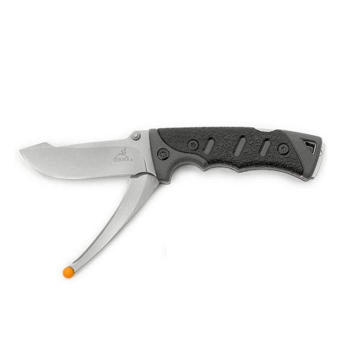 Складной нож Gerber Metolius Two Blade EZ Open, сталь 420HC, рукоять термопластик GFN, черный