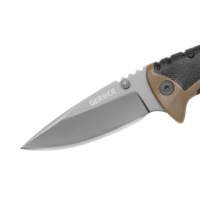 Складной нож Gerber Myth Folder, сталь 440А, рукоять стеклотекстолит G10, черный